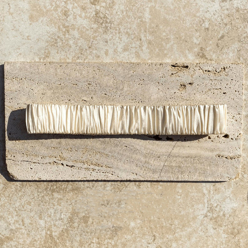 Bandeau de sport en soie de 2 cm