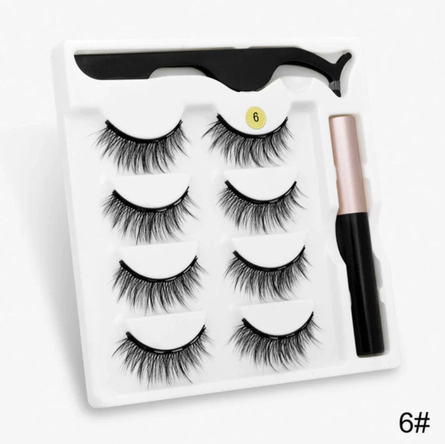 Faux cils magnétiques aimant naturel