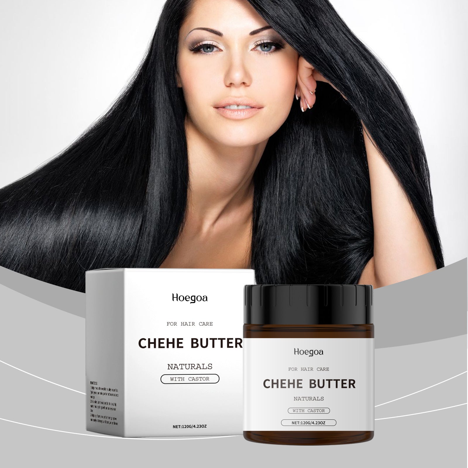 Masque Capillaire à l'Huile de Ricin Soin Nourrissant