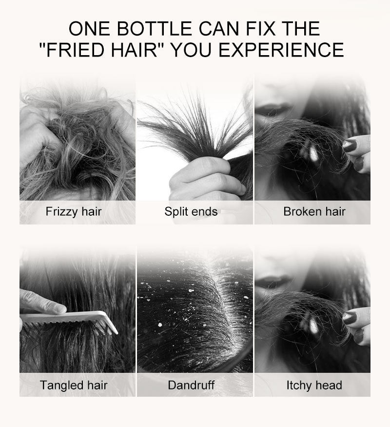 Huile essentielle pour des cheveux doux et brillants