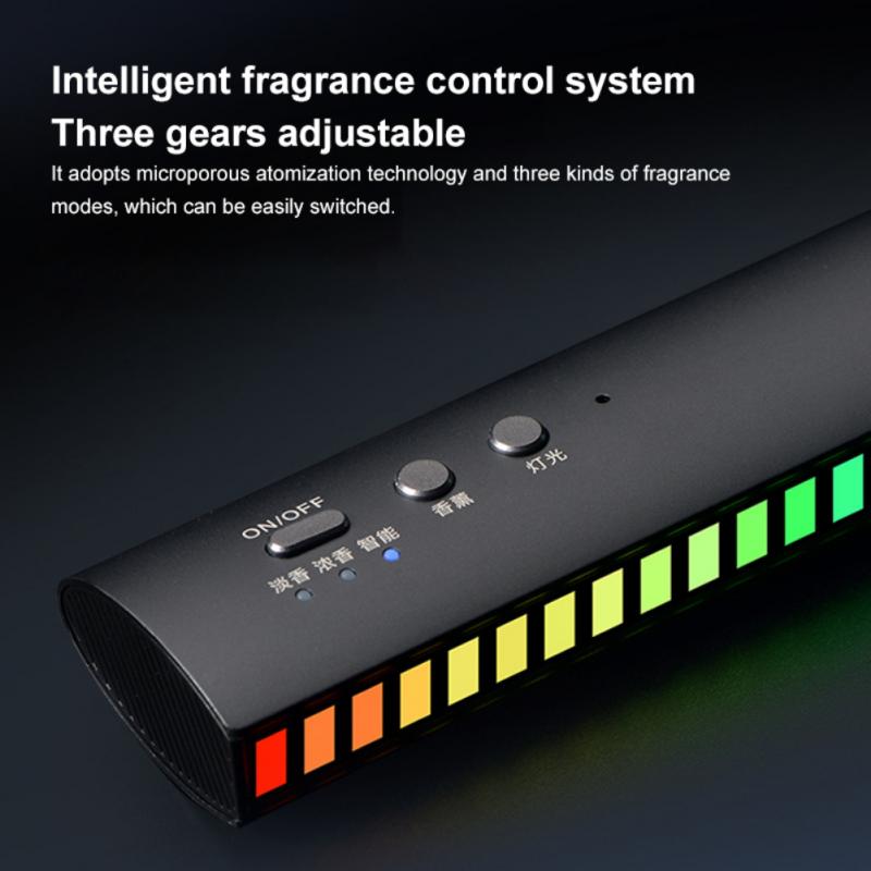 Car Aromatherapy Voice-activated Rhythm Light