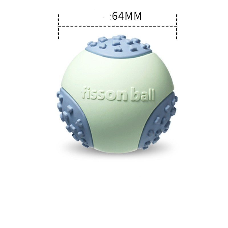 Balle jouet interactive flottante en caoutchouc pour chien