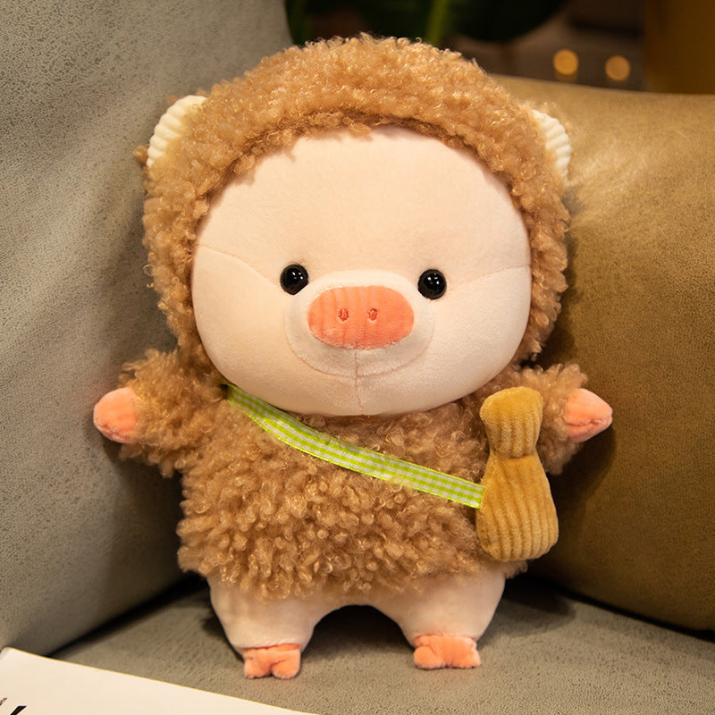 Cute Doll Transformed Piggy Plush Toys