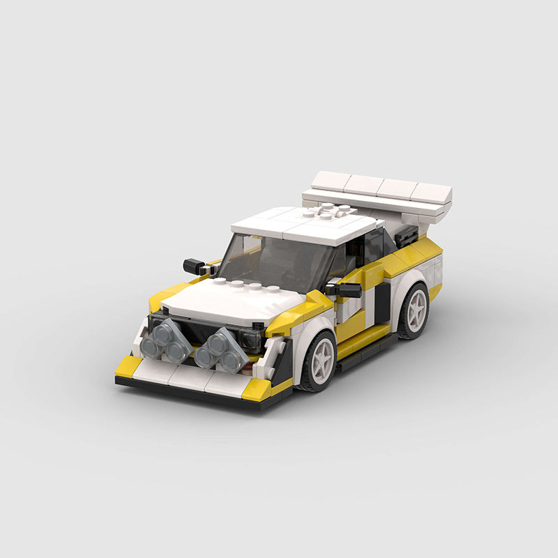 Assemblage de MOC de voiture de sport de course pour enfants