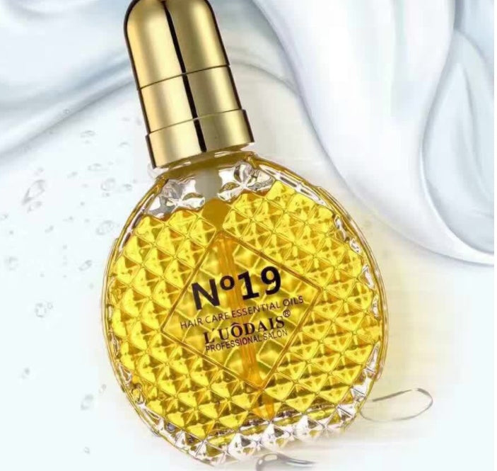 Sérum sans rinçage pour cheveux lisses ou bouclés