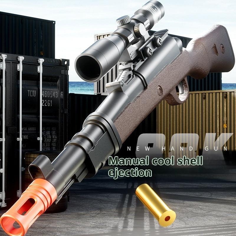 Children's Throw Shell Folding Soft Bomb Can Launch Toy Gun