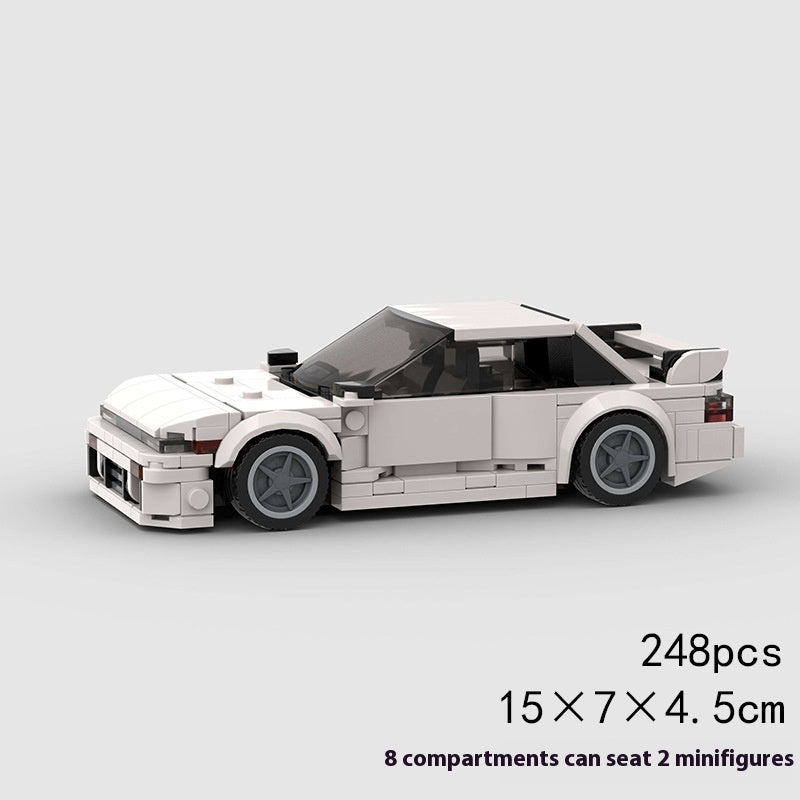 Moc City Vehicle Racing Model Children Education Building Blocks Toy