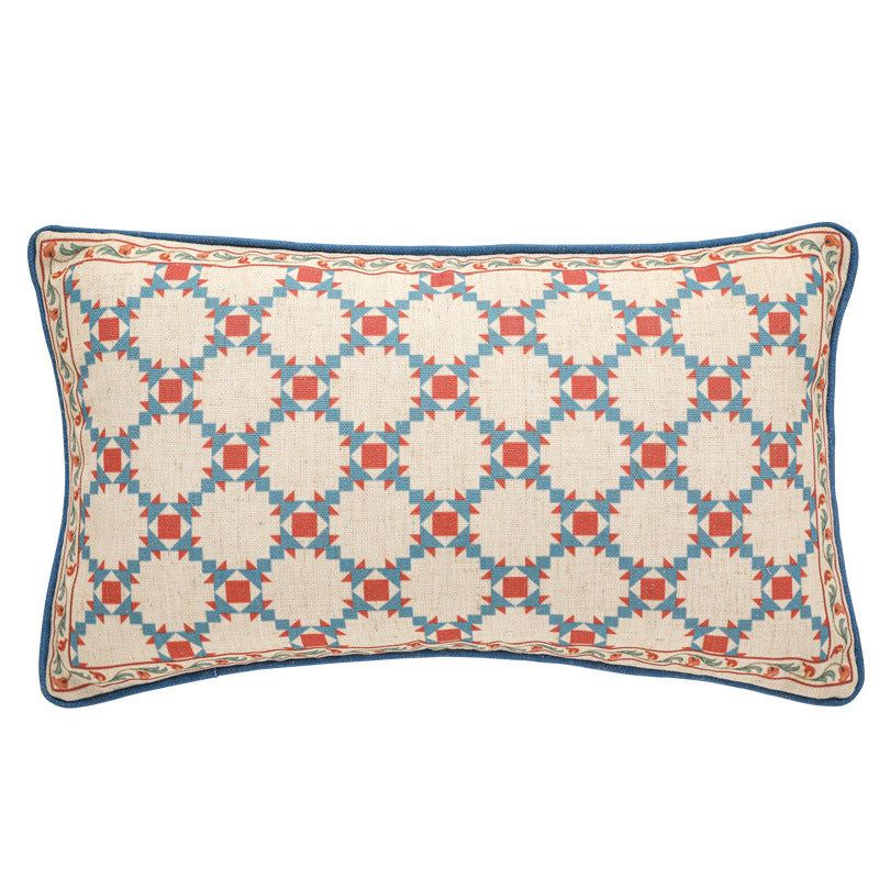 Puno Pillow Sofa Living Room American Retro