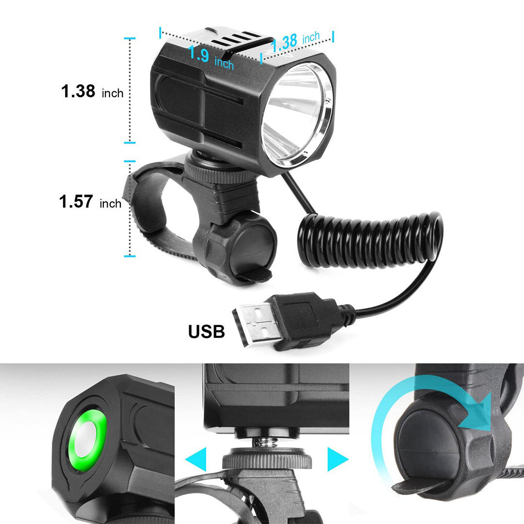 Fashion Super Battery Life Mountain Bike Light