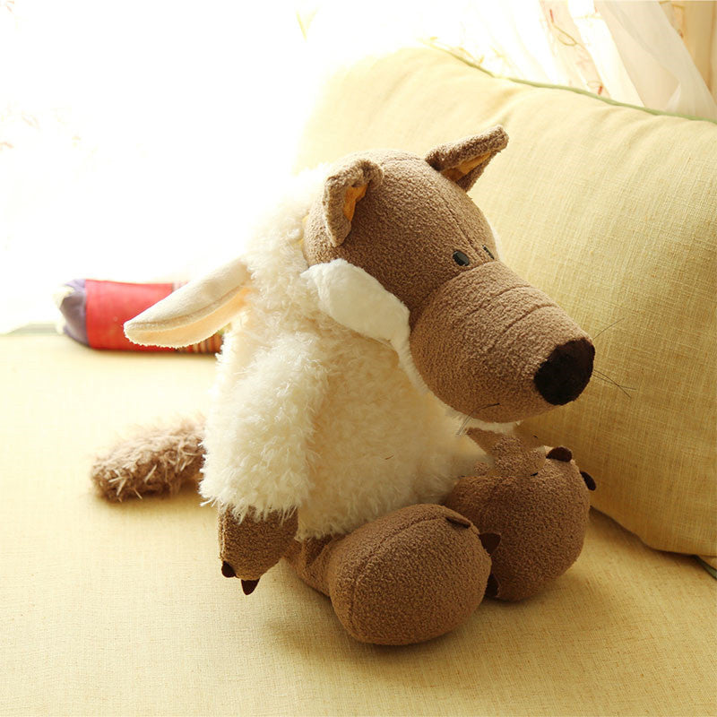Creative Stuffed Toy With PP Cotton Stuffed Wolf Doll