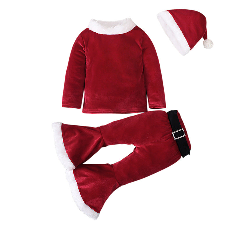 Children's Christmas Long-sleeved Top