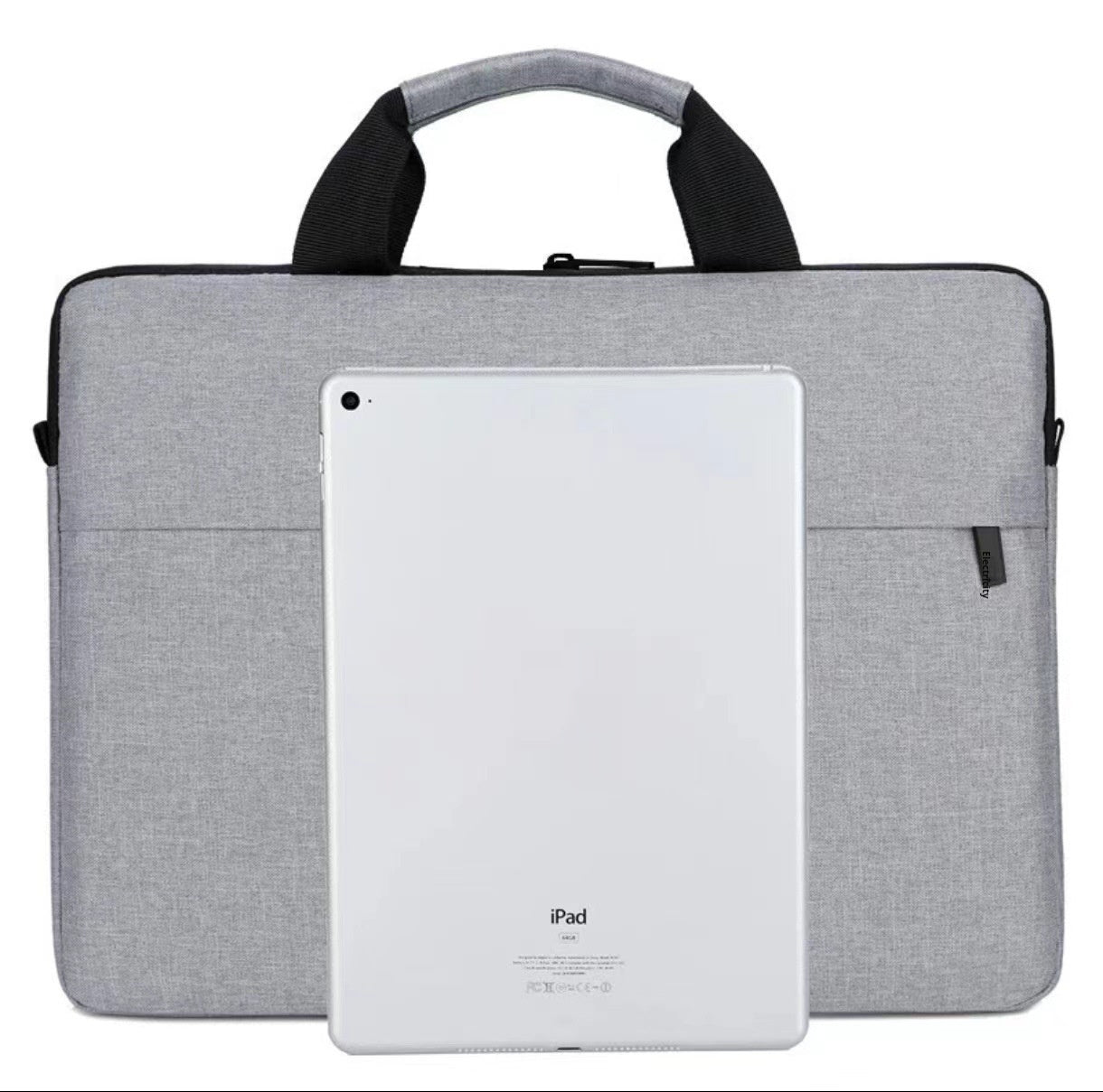 Sacoche pour ordinateur portable légère pour homme avec doublure intérieure