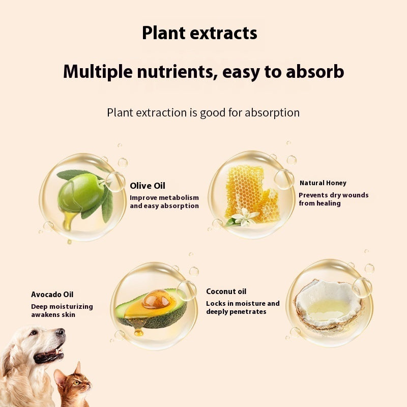 Crème pour les coussinets d'animaux, lubrifiant pour chats et chiens, crème de soin pour les griffes, soin des pattes