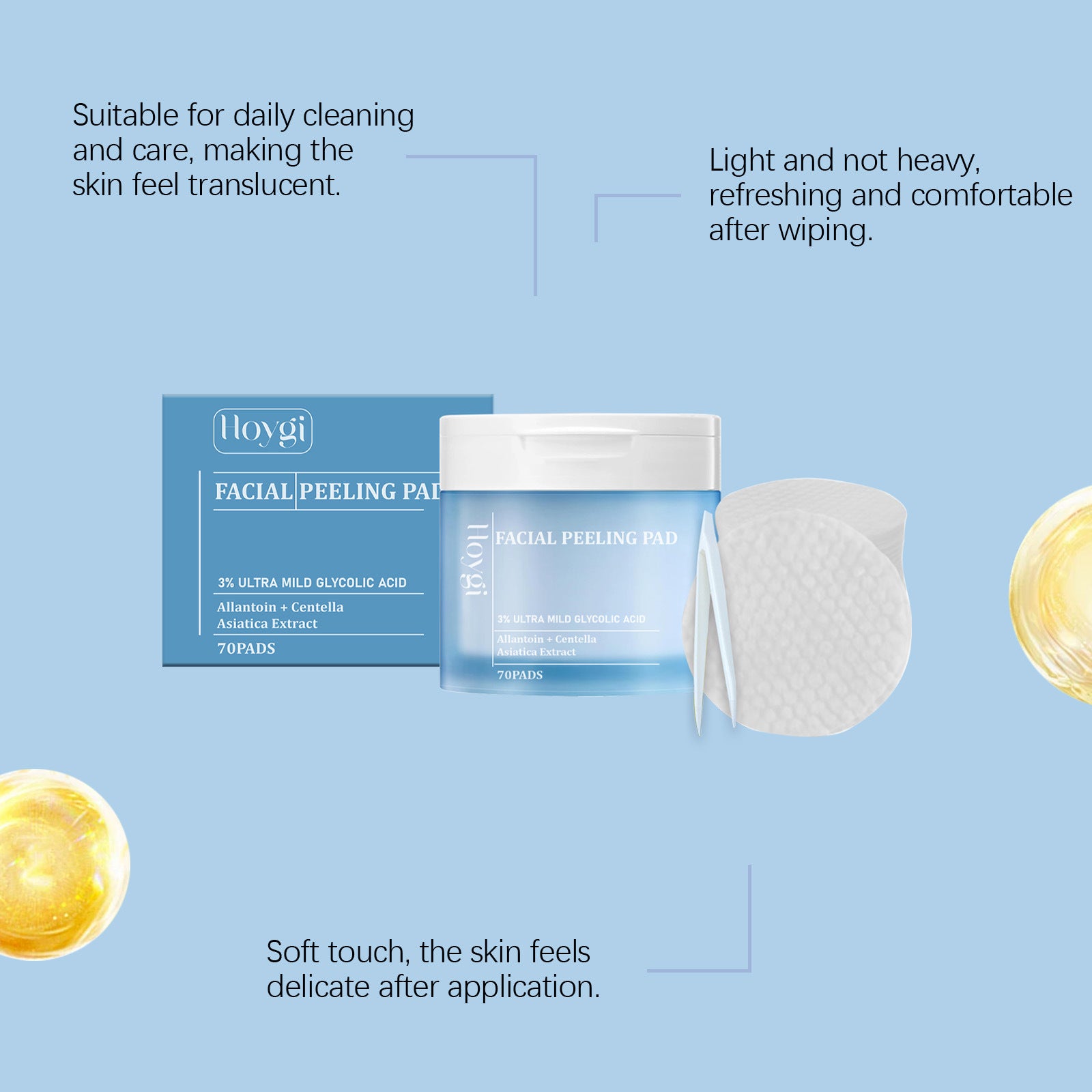 Salicylate Tonique Joint Doux Nettoyage Cutine Soin Hydratant Tissu Coton