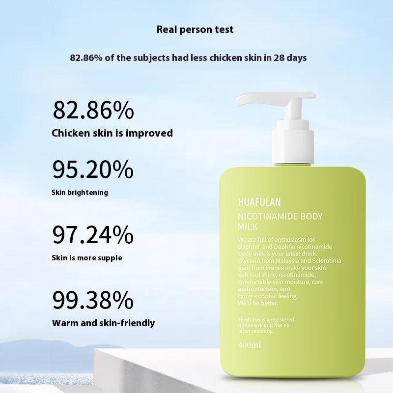 Lotion Corporelle Hydratante et Parfumée à la Nicotinamide