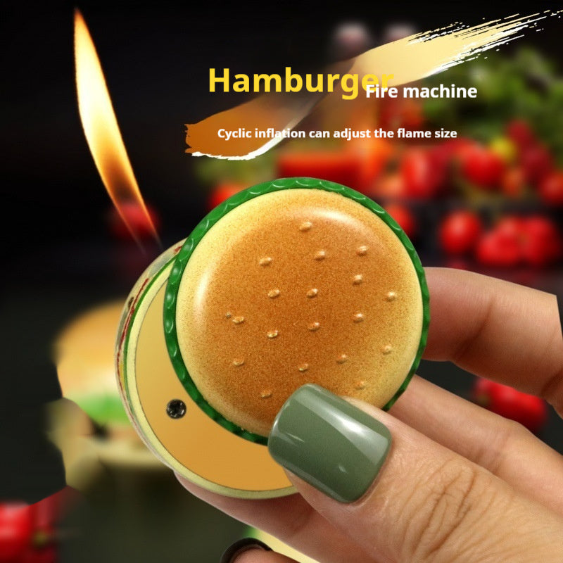 Creative Cute Small Hamburger Lighter