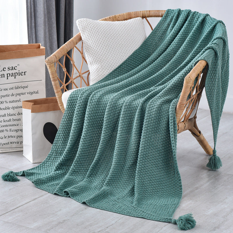 Couverture pour les jambes, couverture sieste, couverture de bout de lit, couverture de loisirs climatisée