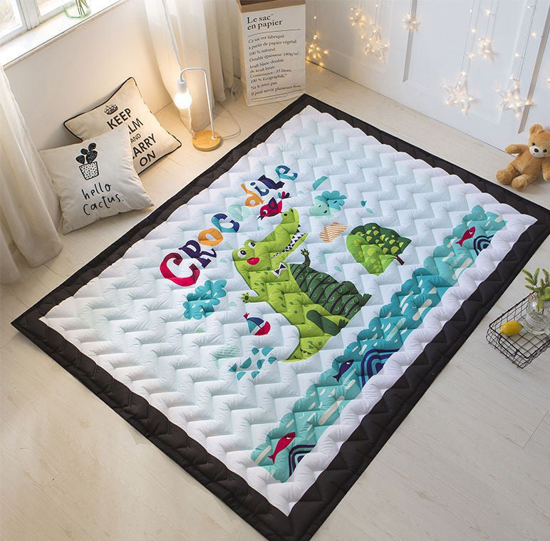 Cartoon Cotton Thickened Children's Play Mat Folding