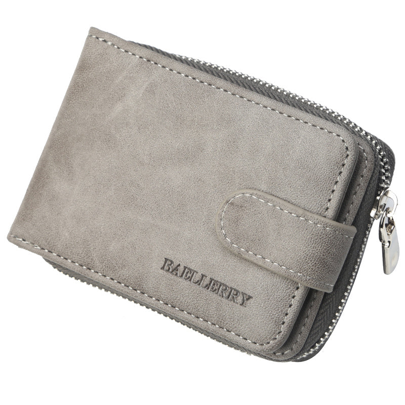 Short Card Bag Multi Slot Youth Fashion