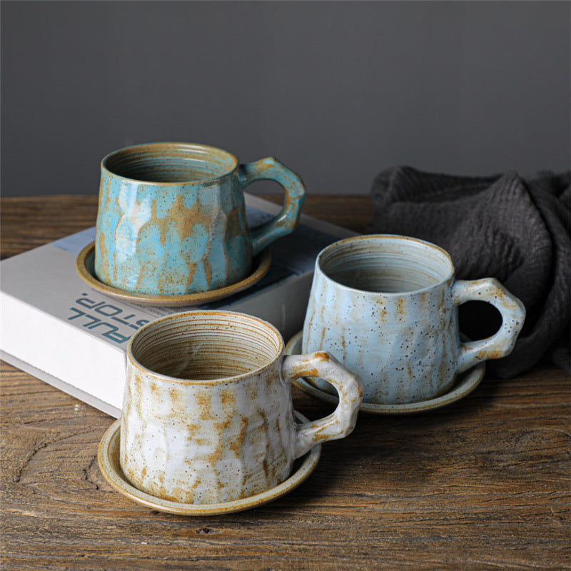 Japanese Style Ceramic Retro Breakfast Cup Stoneware Coffee Cup