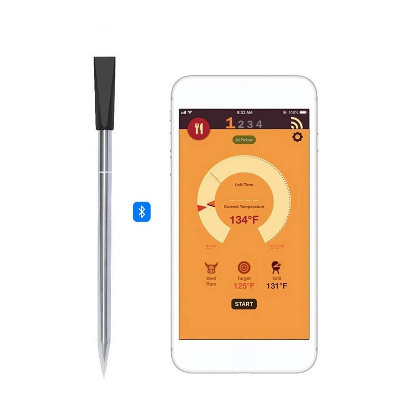 Thermomètre Bluetooth pour barbecue mini USB rechargeable