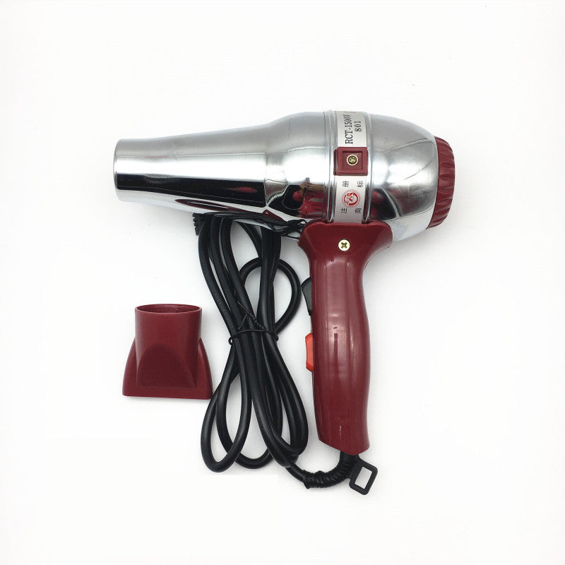 Stainless Steel Iron Shell Hair Dryer 1500W High Power
