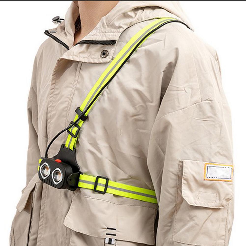 Double T6 Mountaineering Rock Climbing Night Run Warning Light