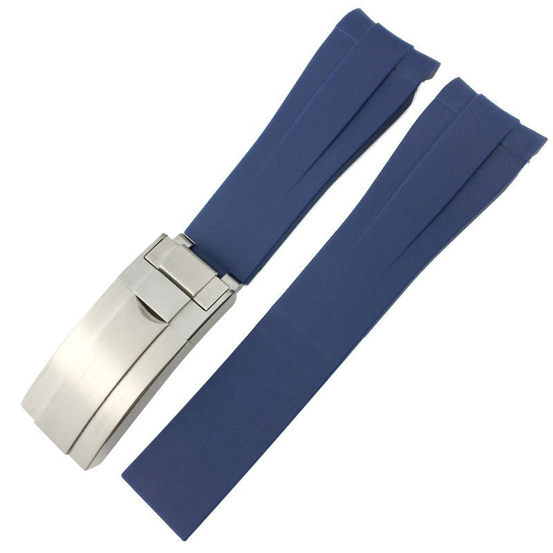 Bracelet de montre sport en caoutchouc de silicone