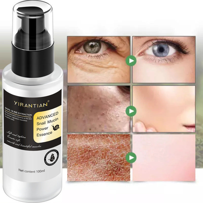 Sérum Visage Anti-Âge Solution Concentrée au Collagène et à la Bave d'Escargot