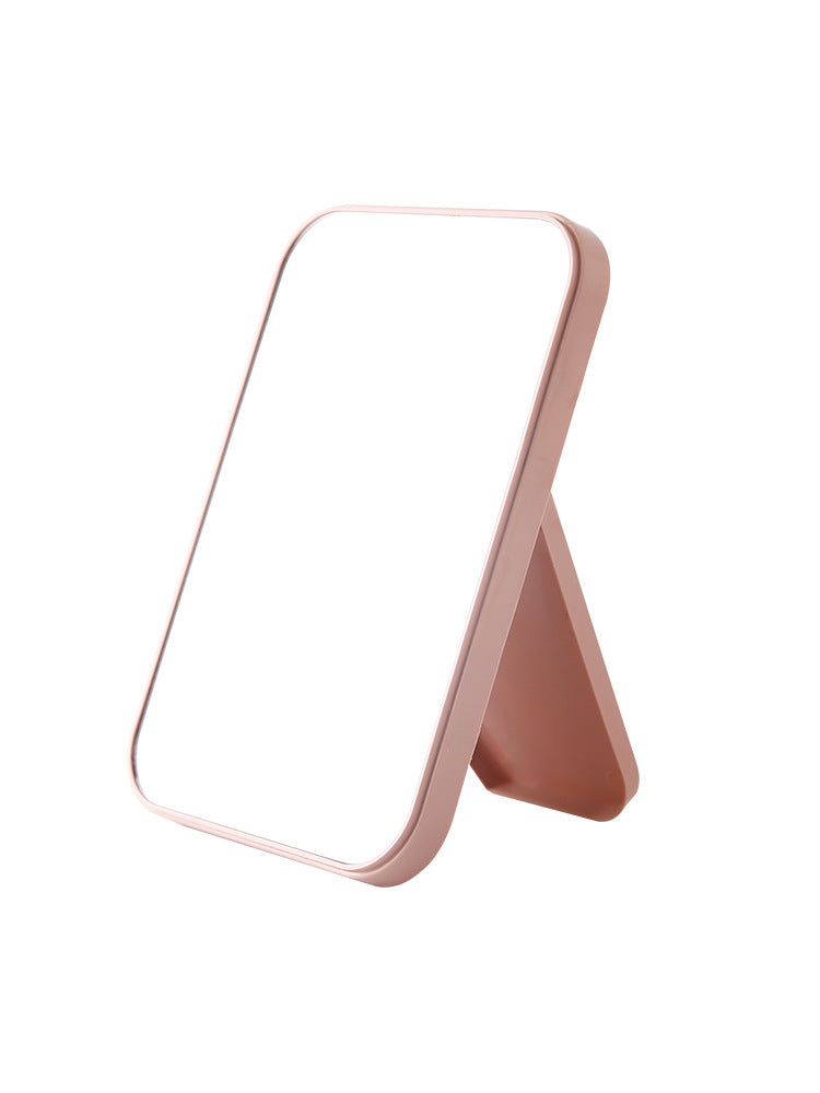 Bedroom Portable Folding Mirror Simple Square Makeup Mirror