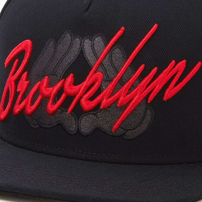 Casquette de baseball décontractée brodée à visière plate