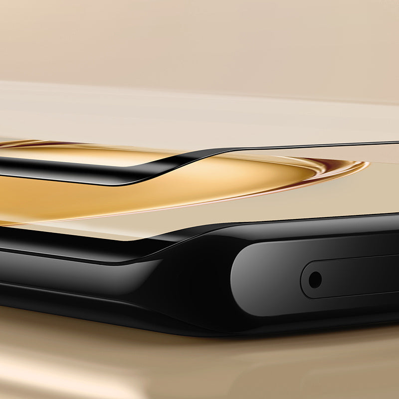 Full Screen Curved Full Adhesive Tempered Film For P50 Pro Single Pack Black