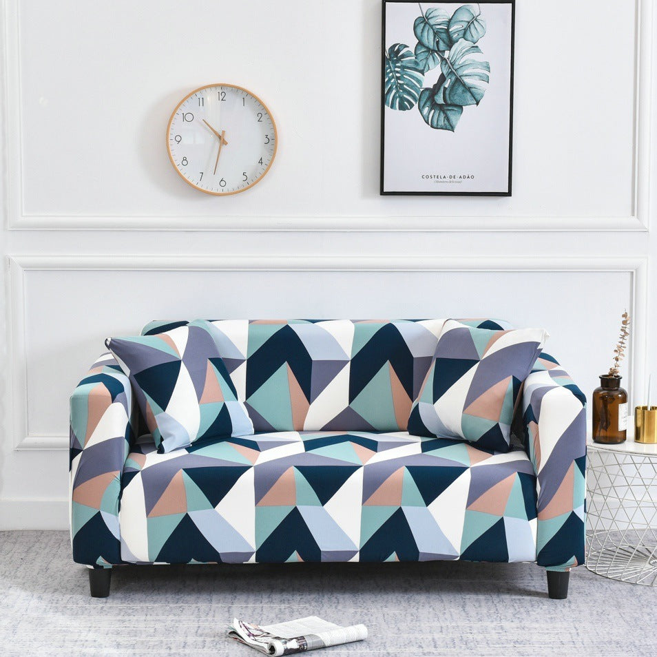 Stretch Sofa Cover All-inclusive Non-slip Three-seat Sofa Cushion Cover Cloth Sofa Towel Full Covered Household Dust Cover