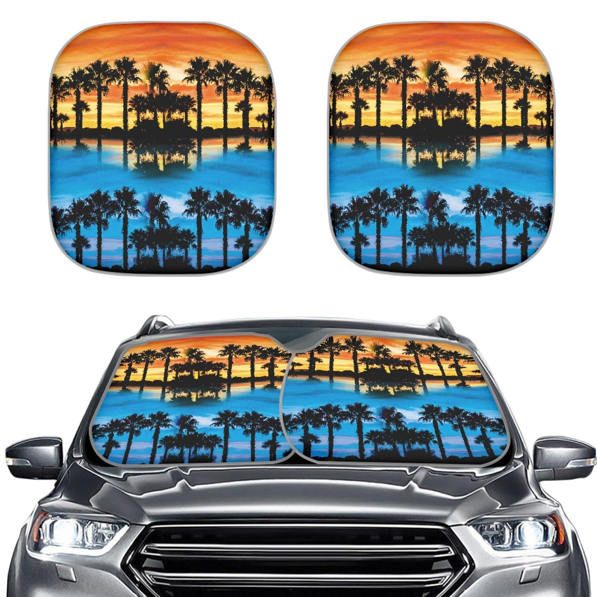 Pare-soleil de voiture protection solaire et isolation thermique