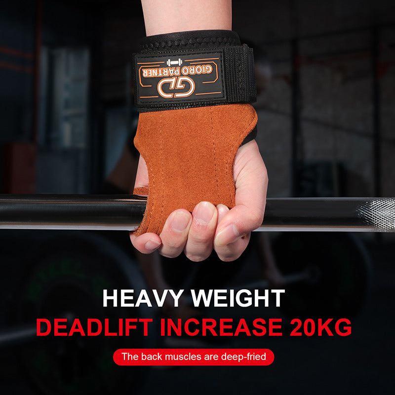 Cowhide Palm Protector Fitness Non-slip Equipment
