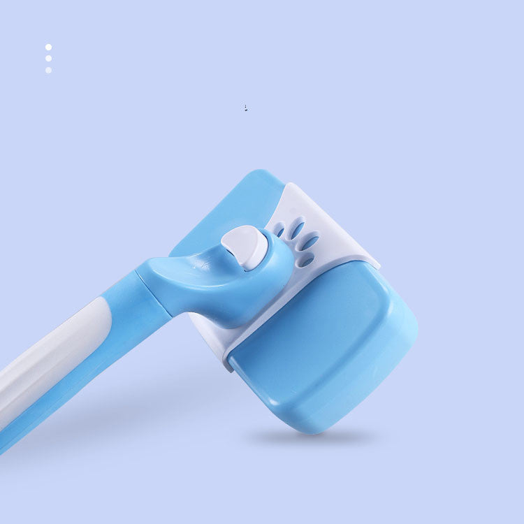 Brosse de massage et de toilettage autonettoyante pour l'épilation des animaux de compagnie