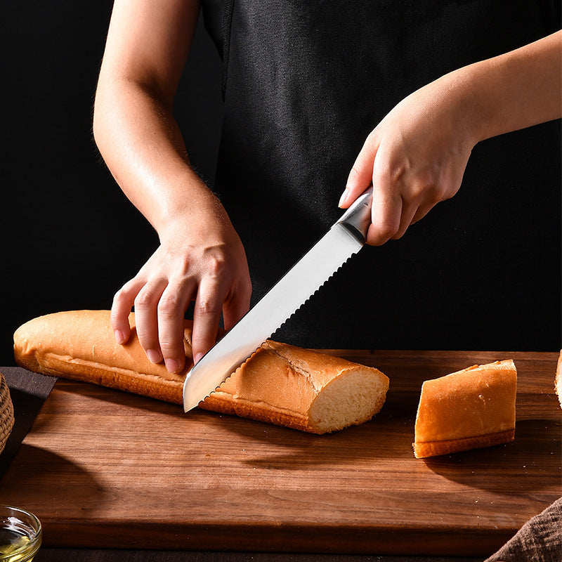 Ensemble de 13 couteaux de cuisine à manche creux en acier inoxydable