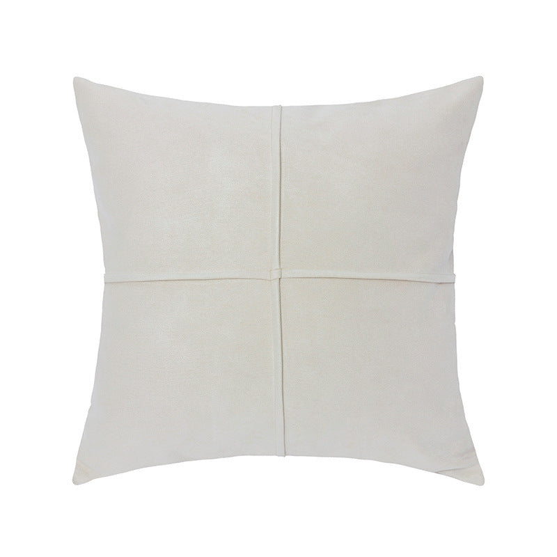 Simple Ins Style Sofa Suede Pillow Cover