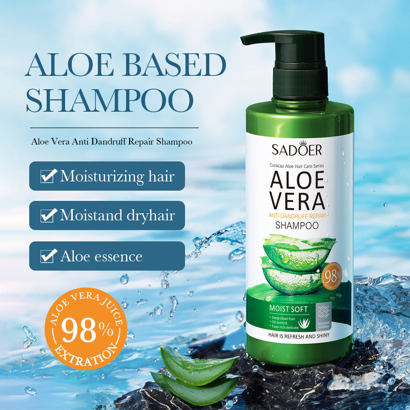 Shampoing réparateur anti-pelliculaire à l'aloe vera