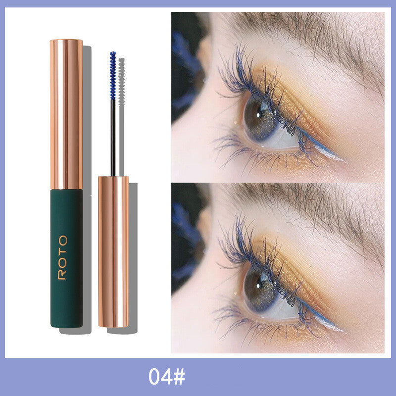Mascara Fini Tête de Brosse Fine Longue Épaisse Courbe