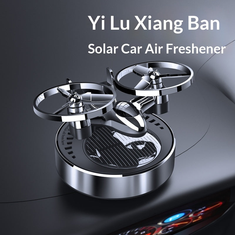 Désodorisant de voiture, Parfum d'avion solaire, Rotatif pour voiture