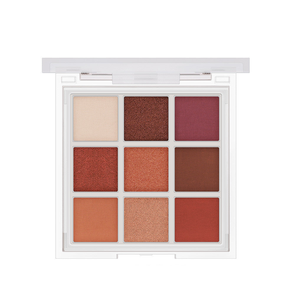 Earth Color Matte Pearlescent Nine Eyeshadow