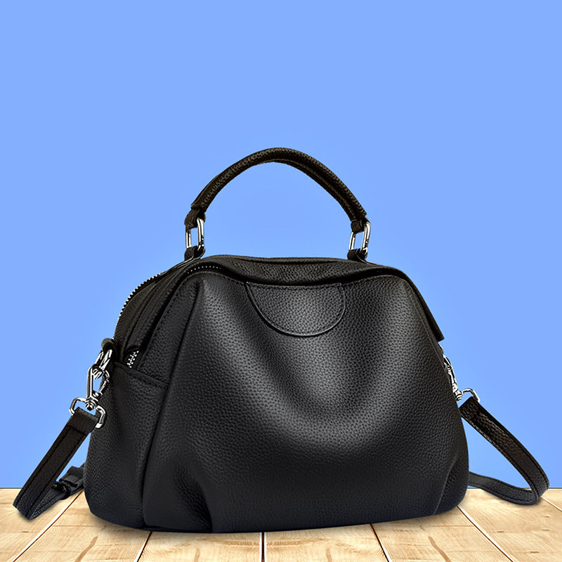 Genuine Leather Shoulder Large-capacity Crossbody Bag