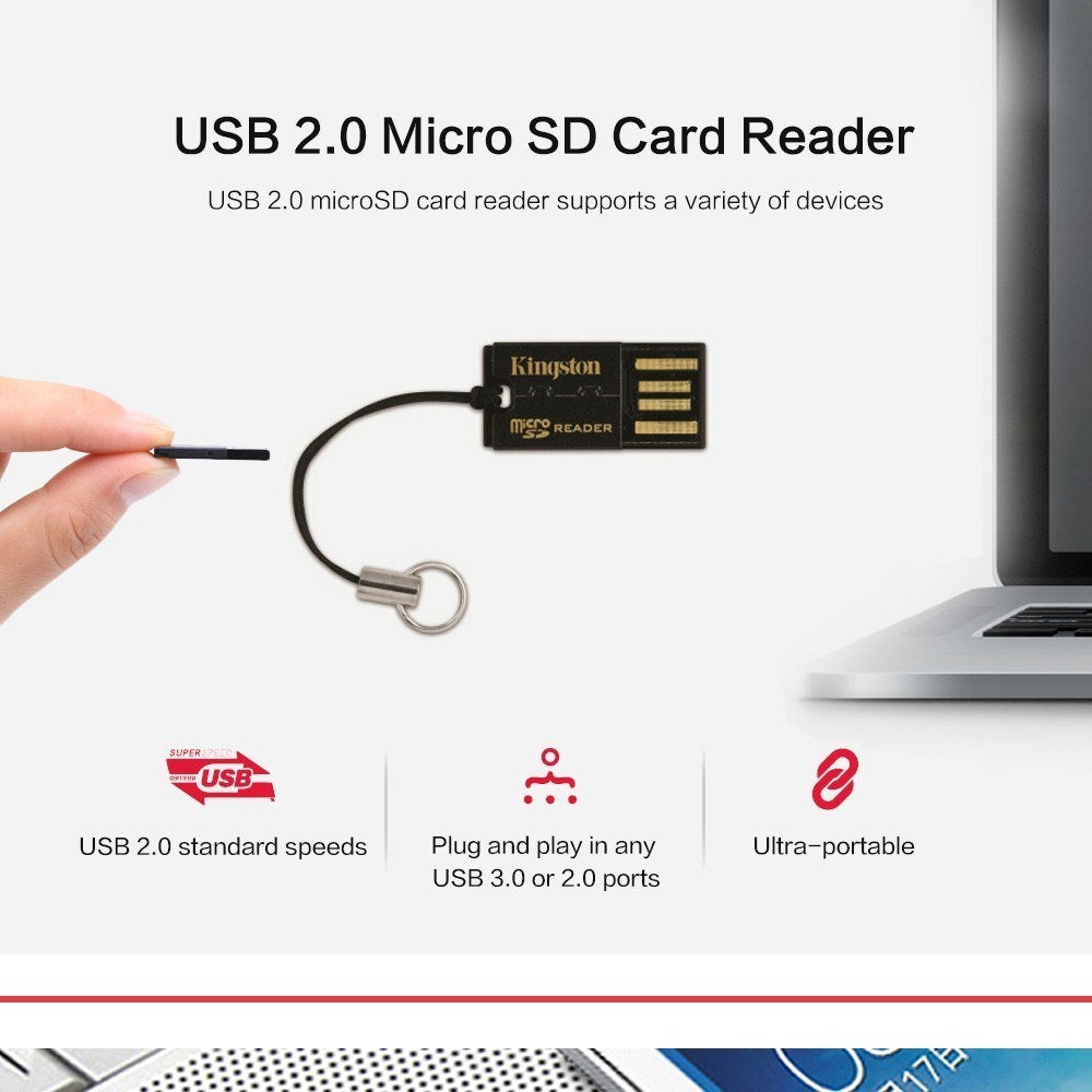 USB 2.0 Micro SD Card Reader FCR MRG2