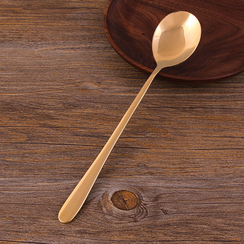Cuillère en cuivre pur Complément Cuillère de table en cuivre Cuillère à manger