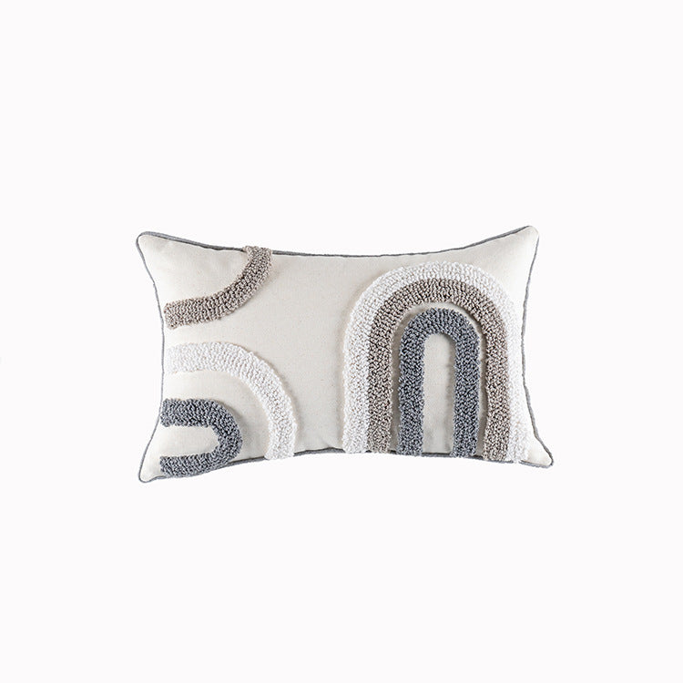 Coussins en dentelle bohème