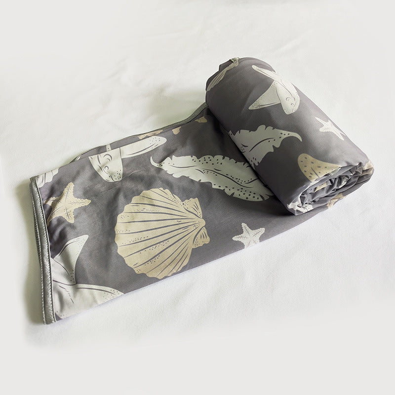 Couverture froide imprimée mode féminine