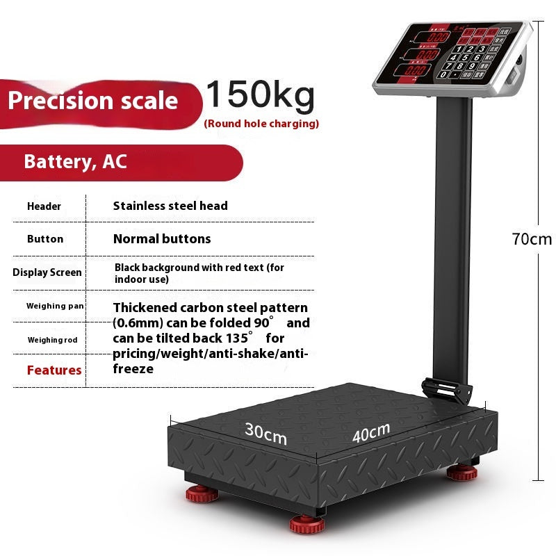 Commercial Weighing Electronic Scale Platform Scale