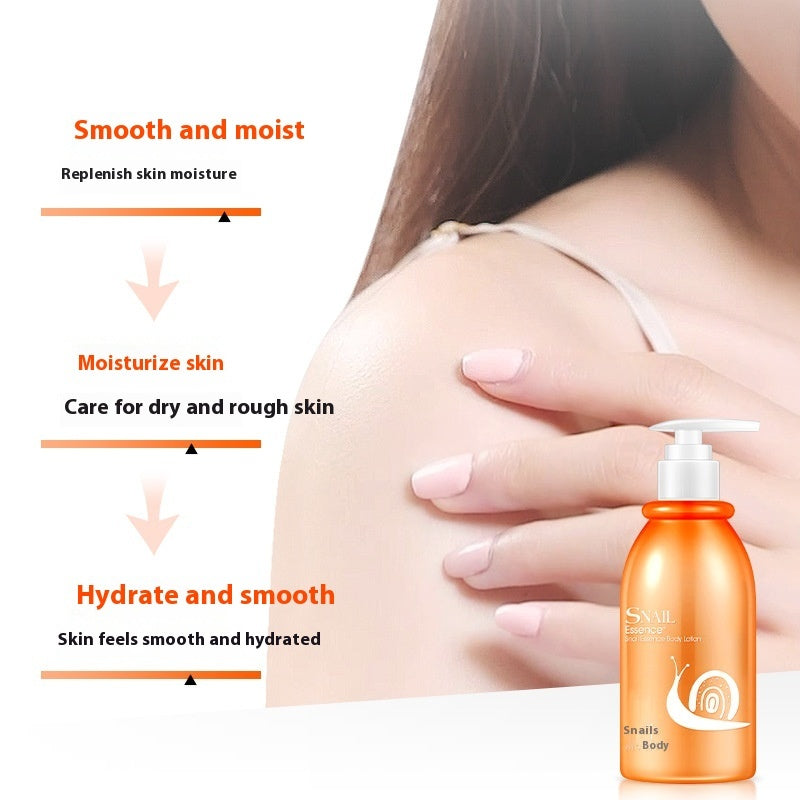 Lotion Corporelle Hydratante et Réparatrice à la Bave d'Escargot