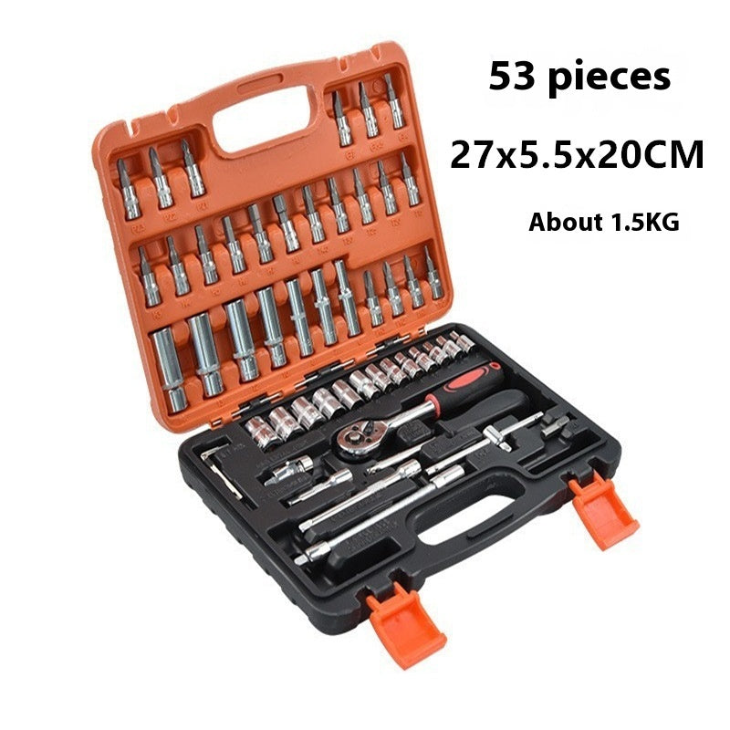 Jeu de clés à cliquet pour réparation d'outils ménagers